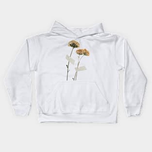 Dried Two Beautiful Flower Kids Hoodie